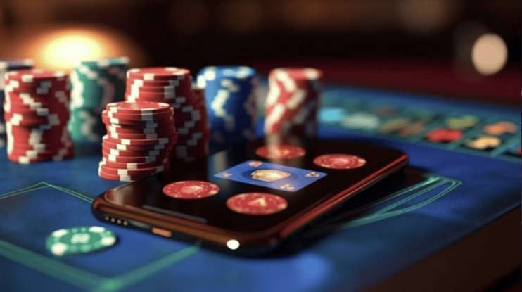 Antarmuka aplikasi mobile bar togel menampilkan dashboard utama dengan menu navigasi